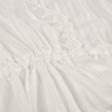 Laden Sie das Bild in den Galerie-Viewer, Mode Frauen Tops und Blusen Elegante Lange Hülse Spitze Top V Neck OL Hemd Damen Dames Party Club tunique femme streetwear