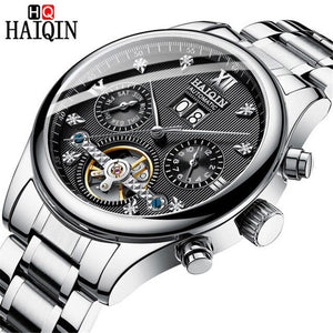 Wasserfeste Luxus Herren Skeleton Armbanduhr