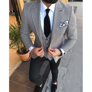 Latest Coat Pant Designs Double Breasted Men Suit Slim Fit Fashion Wedding Suits for Men Prom Groom Tuxedo Jacket with Pants Set